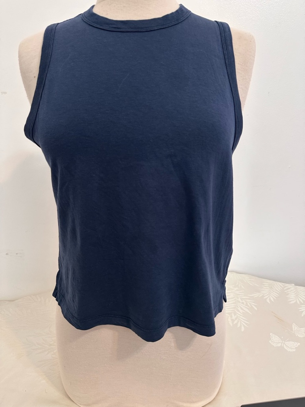 lululemon athletica Navy Muscle Tank